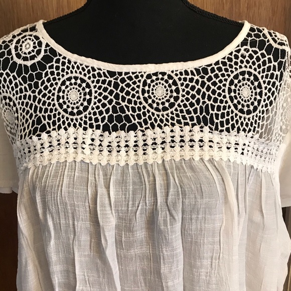 Forgotten Grace Tops - White Plus Size Top